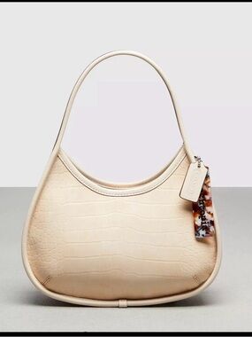 Ergo Bag In Croc Embossed Coachtopia Leather